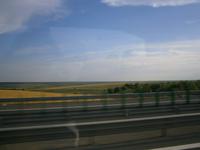  weite fruchtbare Feldlandschaft