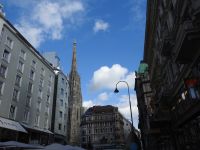 Wien - Graben - Blick auf den Stephansdom