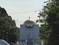 Ruse 07 Kirchendach Kuppel.JPG