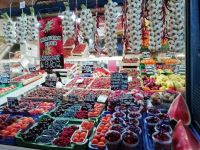 In der Markthalle Budapest 