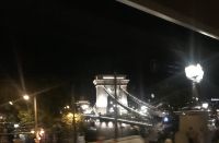 9.5.24 Budapest bei Nacht - Kettenbrücke