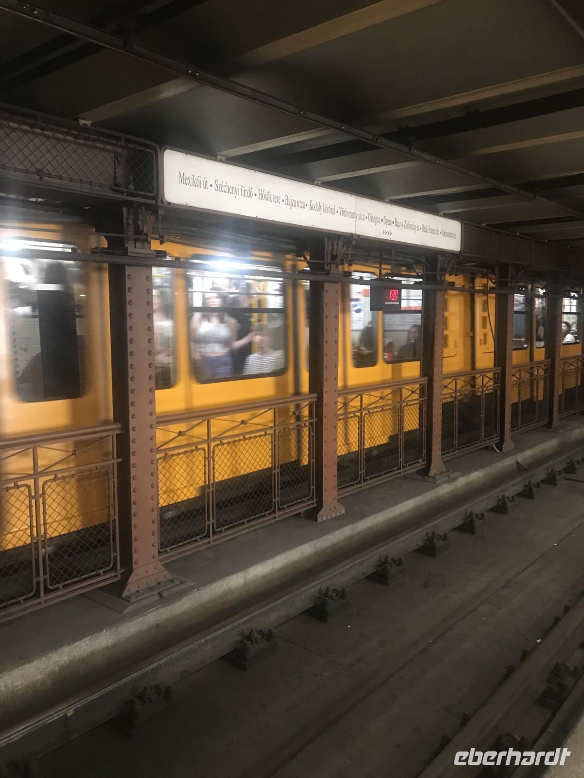 10.5.24 Budapest - 2 Station mit der U- Bahn getestet - für sehr gut befunden!