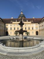 Sonntag 12.5.24 Stift Melk - seit 1089 existiert die Gemeinschaft Benediktinermönche