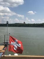 Sonntag 12.5.24  Stift Melk in der Ferne