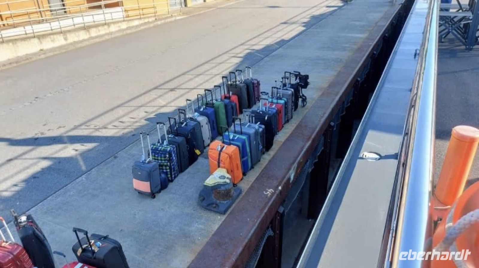 Montag 13.5.24 unser Koffer stehen schon in Passau - Lindau parat, es kann losgehen...