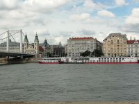 Unser Schiff in Budapest 