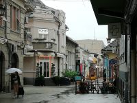 In einer der Fußgängerzonen