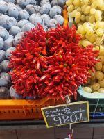 2024 Donaukreuzfahrt: Budapest - Markthallenimpressionen 