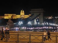 2024 Donaukreuzfahrt: Budapest - Burgberg bei Nacht