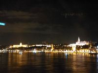 2024 Donaukreuzfahrt: Budapest - Burgansicht bei Nacht