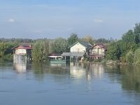 2024 Donaukreuzfahrt: Hochwasser an der Kroatischen Donau