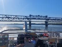 2024 Donaukreuzfahrt:  Rousse - Freundschaftsbrücke BG - RO