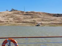 2024 Donaukreuzfahrt: Flußtag - rumänisches Ufer