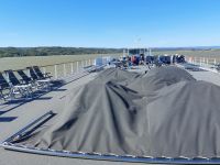 2024 Donaukreuzfahrt: Flußtag - Sturm an Deck