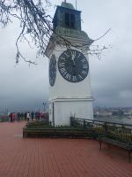 2024 Donaukreuzfahrt: Novi Sad - Festung, Uhrturm