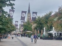 2024 Donaukreuzfahrt: Novi Sad - Fußgängerzone