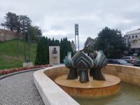 2024 Donaukreuzfahrt: Bratislava - Denkmal für Alexander Dubcek