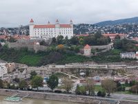2024 Donaukreuzfahrt: Bratislava - Blick vom UFO