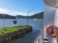 2024 Donaukreuzfahrt: Ausfahrt Schleuse Ybbs