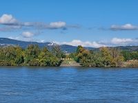 2024 Donaukreuzfahrt:  Ybbs mit Blick auf Maria Tafle