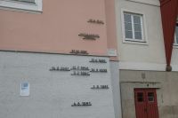 Stand des Donauhochwassers in Ybbs