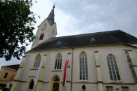 Der Kirchturm von Ybbs