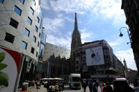 Blick zum Stephansdom