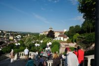 Blick auf das Kloster Melk