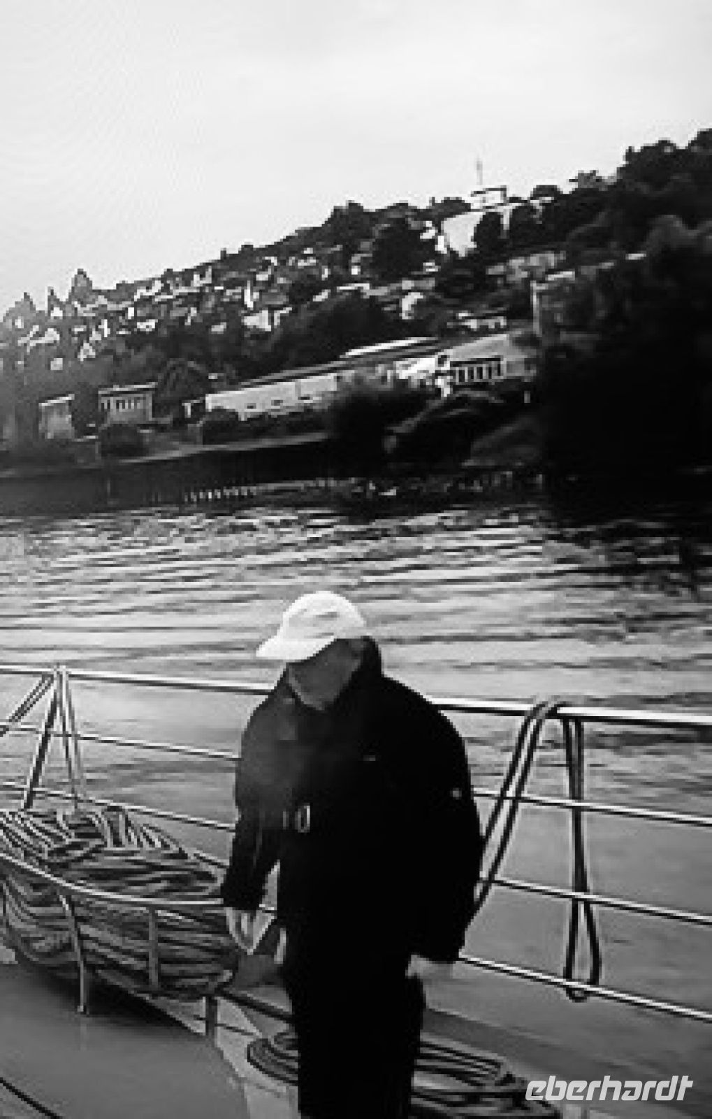 Vorbereitung zur Einschiffung in Passau - Lindau