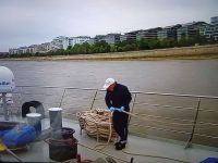 Vorbereitung Anlandung Budapest