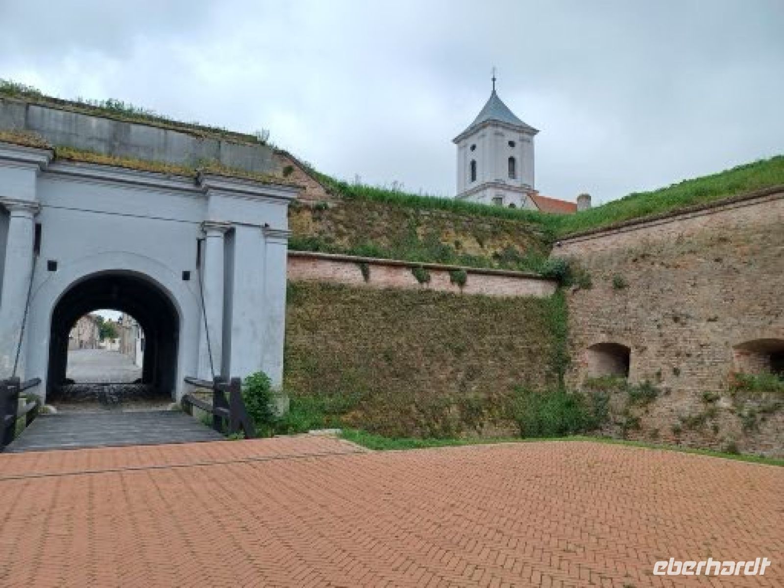 Burgzugang von der Wasserseite