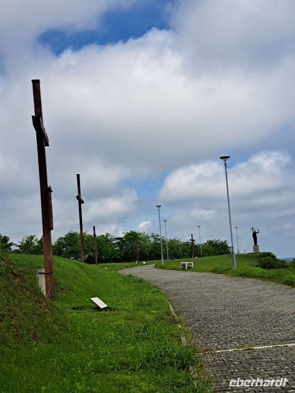 der Kreuzweg in Aljamás