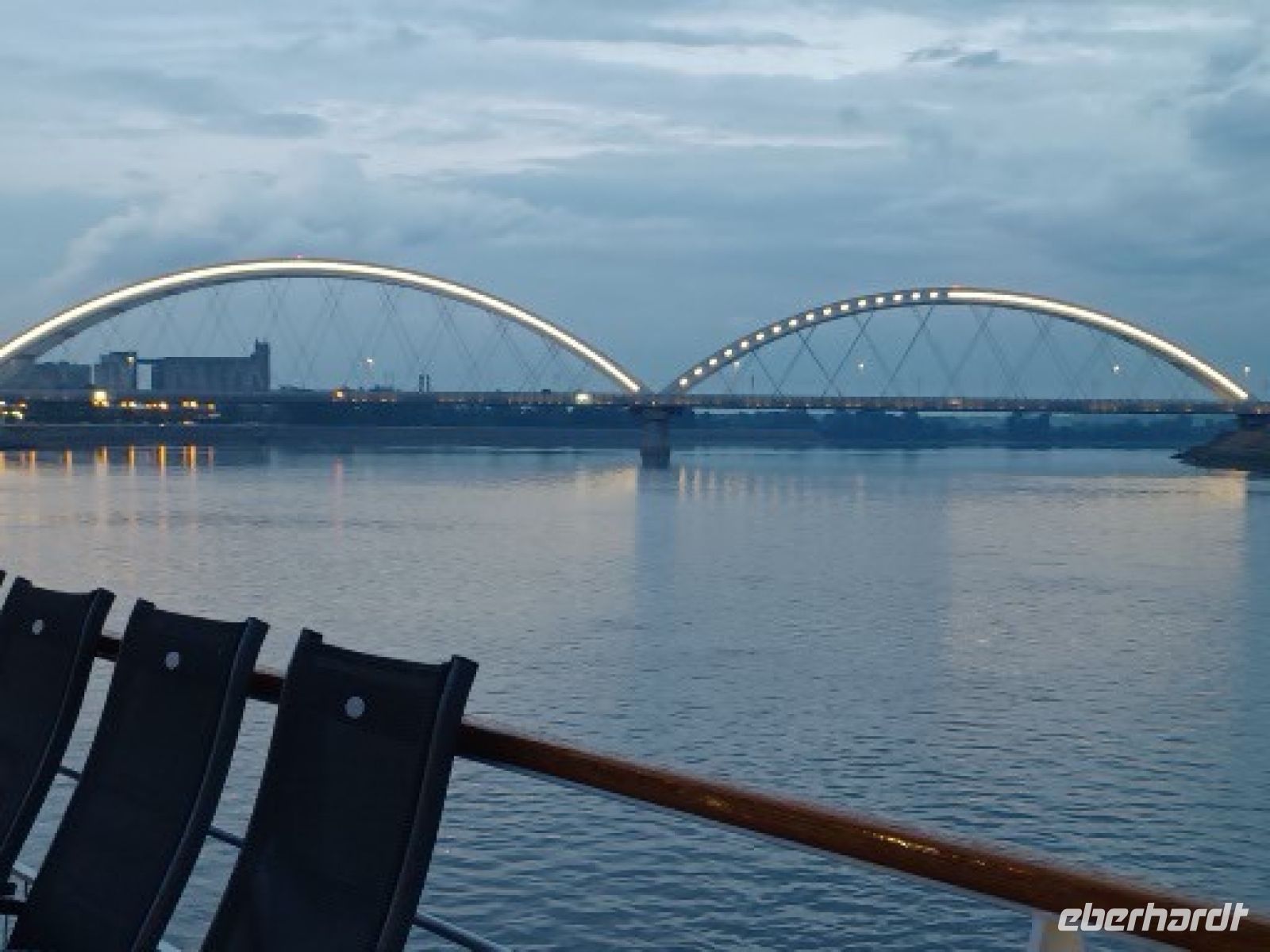 Novi Sad -Abenddämmerung