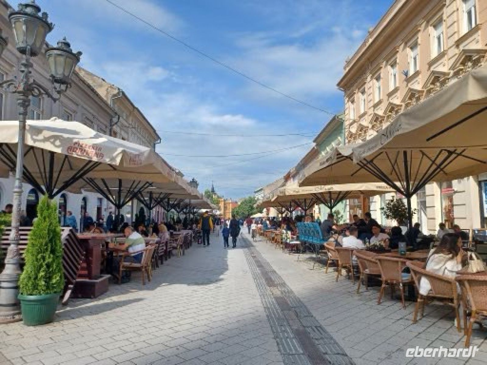 die Hauptstraße Novi Sad