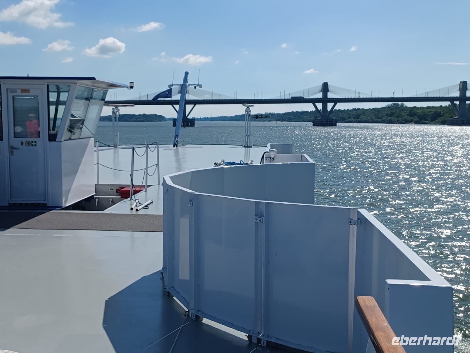 Europabrücke zwischen Rumänien u. Bulgarien