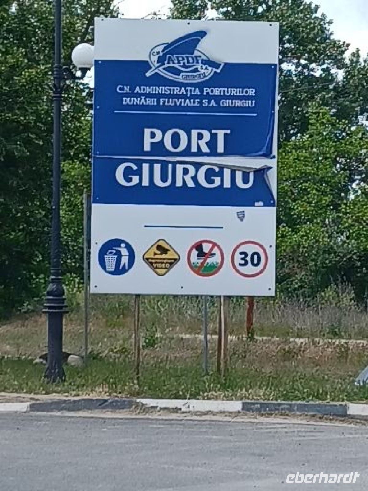 Ausflugsende zur Ausschiffung in Giurgiu (Rumänien)