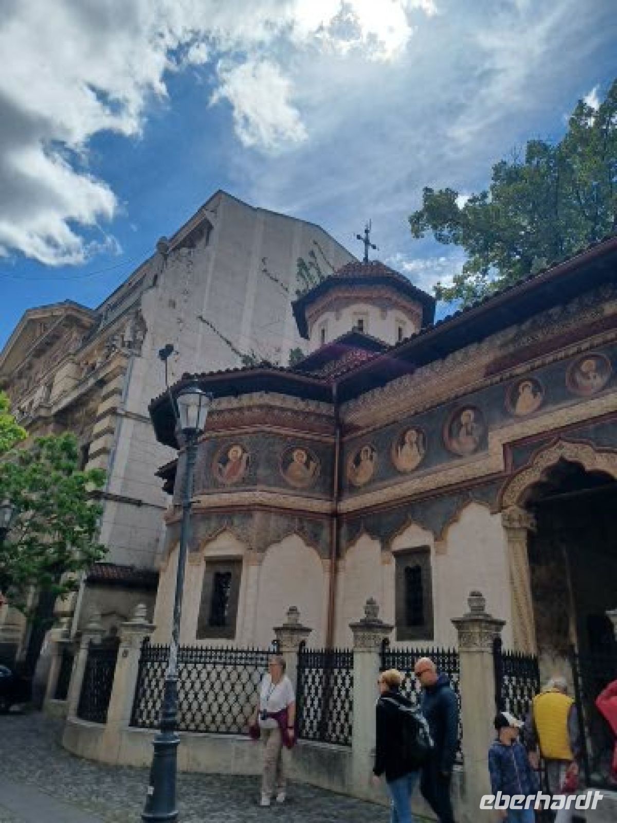 Verblendung der Fassade aus dem Jahre 1772