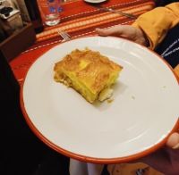 Banitza -Ölteig mit Topfen