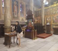 Vorbereitung für eine Taufe