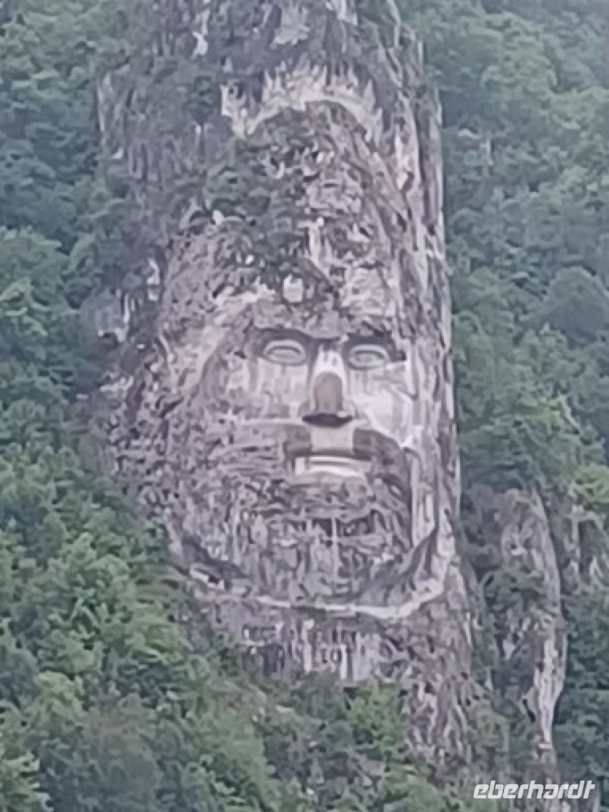 Steinbild des Drakerkönigs Decebal