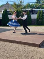 wie ein Kreisel dreht sich der Rock