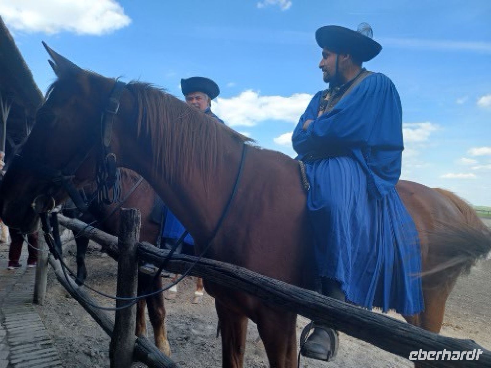 die Csikós (Hirten) präsentieren sich mit Stolz