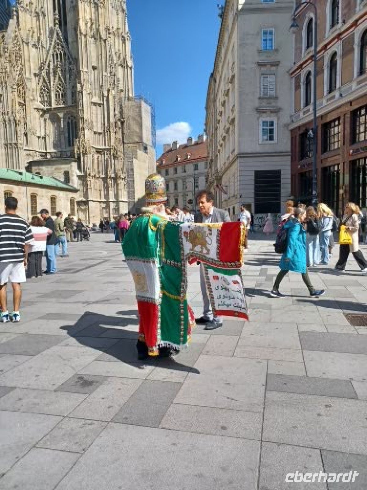 Buntes Treiben am Stphansdom