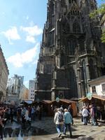 spazieren am regennassen 