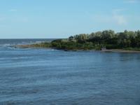 die Donau fließt in das schwarze Meer