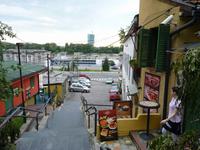 Hafentreppe in Belgrad