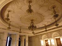 Saal im Parlament in Bukarest