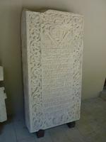 Grabplatte im Kloster Stavropoleos