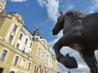 Széchenyitér-Platz- Altstadt in Pesc