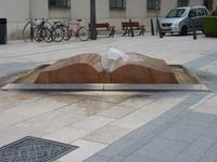 Brunnen in der Altstadt in Budapest